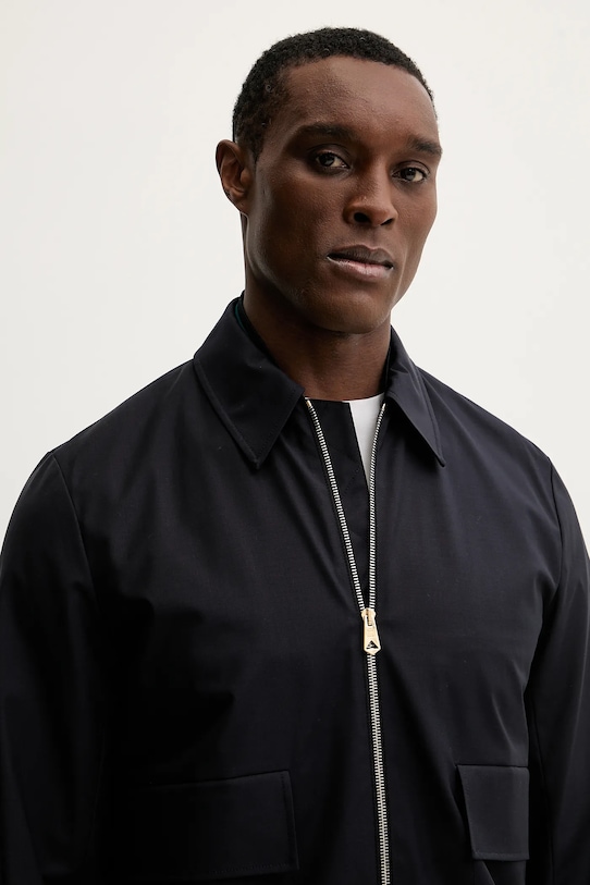 Paul Smith geaca de lana bleumarin M1R.031Z.N00041