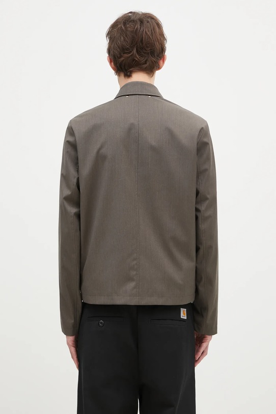 Ρούχα Μάλλινο μπουφάν Paul Smith M1R.031Z.N00041 γκρί