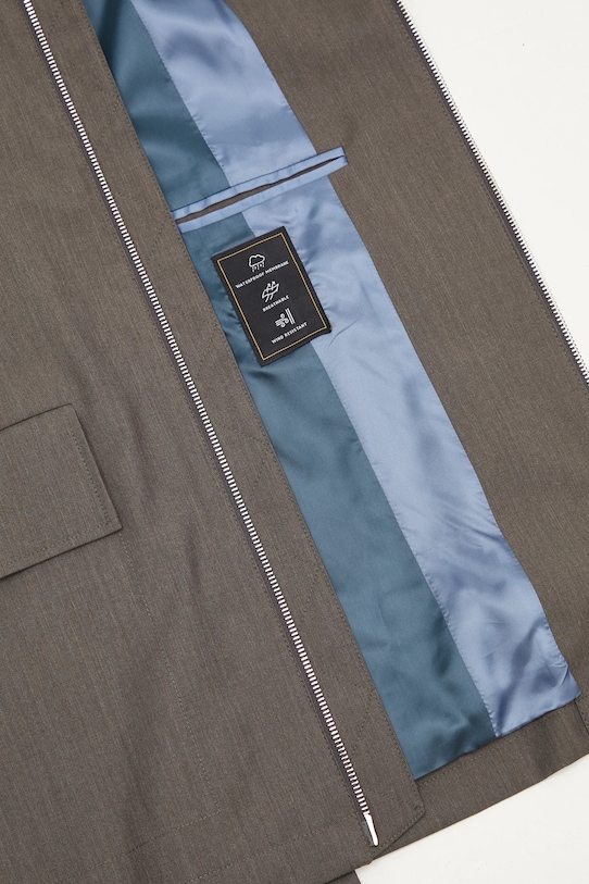 Μάλλινο μπουφάν Paul Smith M1R.031Z.N00041 γκρί