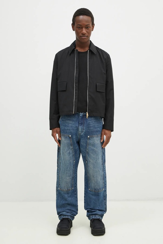 Μάλλινο μπουφάν Paul Smith M1R.031Z.N00041 μαύρο