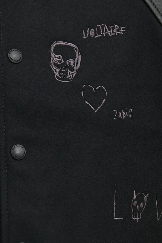 Bunda ZADIG&VOLTAIRE RMOW01117.11 čierna