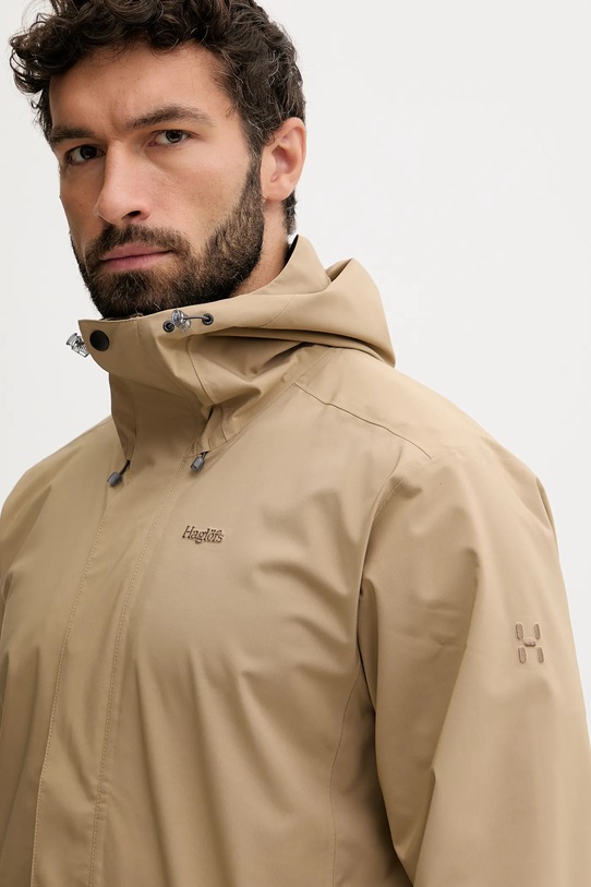 Haglöfs kurtka przeciwdeszczowa Breeze beżowy 607680