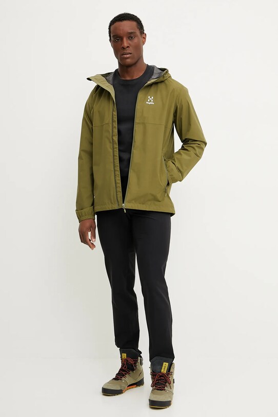 Haglöfs jacheta de exterior Kaise GTX 607765 verde SS25