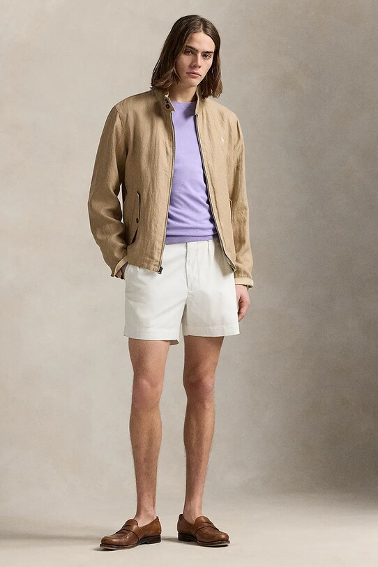 Odzież Polo Ralph Lauren kurtka dwustronna 710962187 brązowy