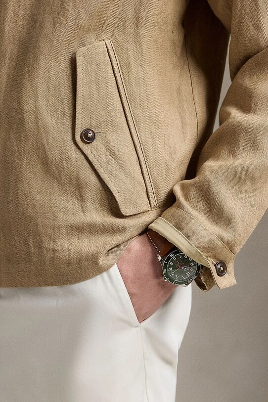 Двусторонняя куртка Polo Ralph Lauren 710962187 коричневый