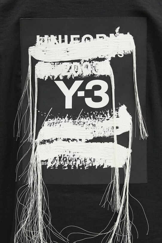 Y-3 giacca Sport Uniform Patch Coach Jacket nero JN3719