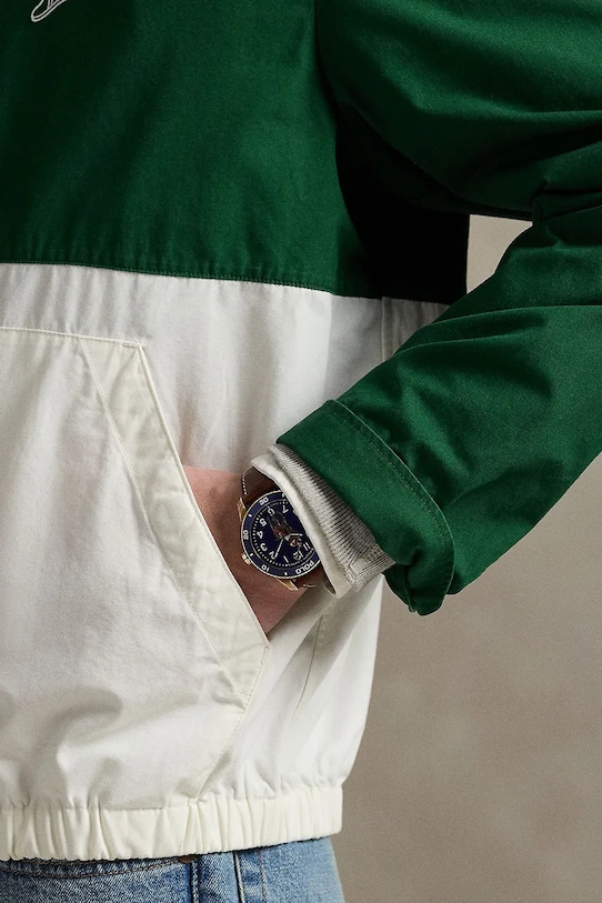 Polo Ralph Lauren kurtka bawełniana Unlined Windbreaker 710962074 zielony