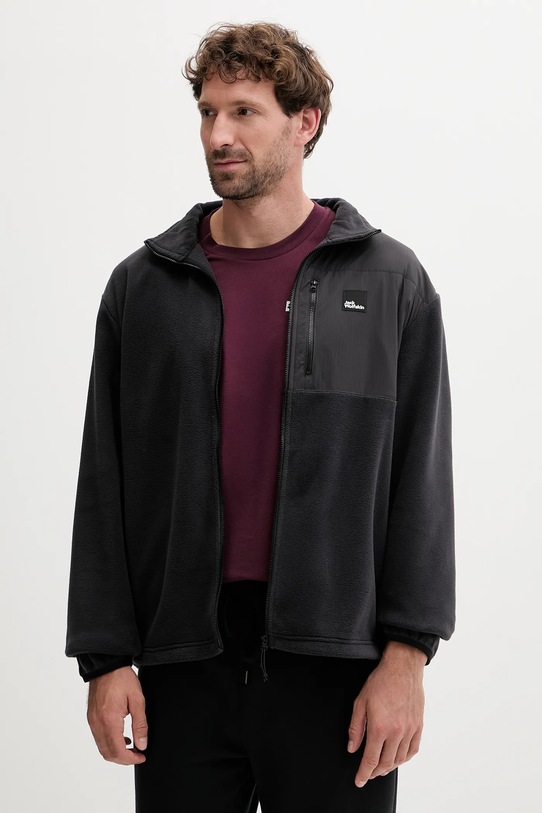 Jack Wolfskin bluza Sumetro czarny A64108