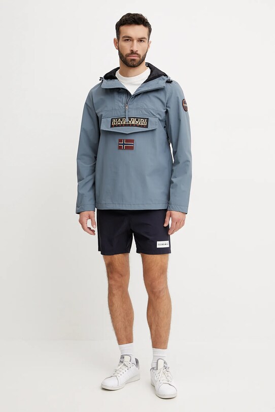 Bunda Napapijri Rainforest NP0A4G7DG1Y1 modrá SS25