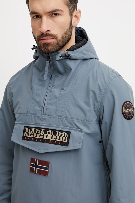 Bunda Napapijri Rainforest modrá NP0A4G7DG1Y1