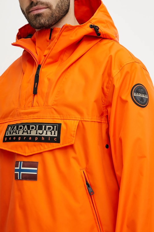 Napapijri geacă Rainforest portocaliu NP0A4ILWA001