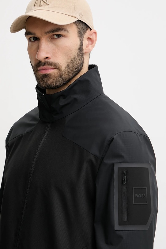 Jakna BOSS Green crna 50533769