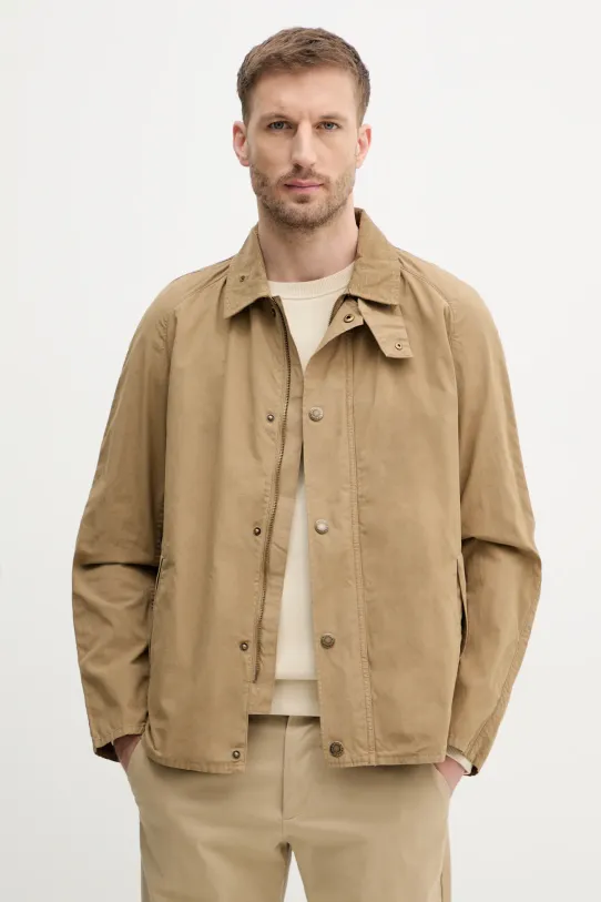 Бавовняна куртка Barbour Tracker Casual інші зелений MCA0978