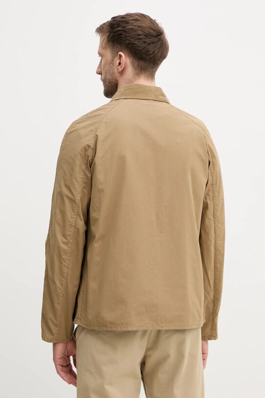 Одяг Бавовняна куртка Barbour Tracker Casual MCA0978 зелений