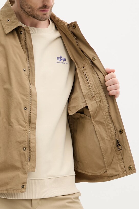 Bavlněná bunda Barbour Tracker Casual MCA0978