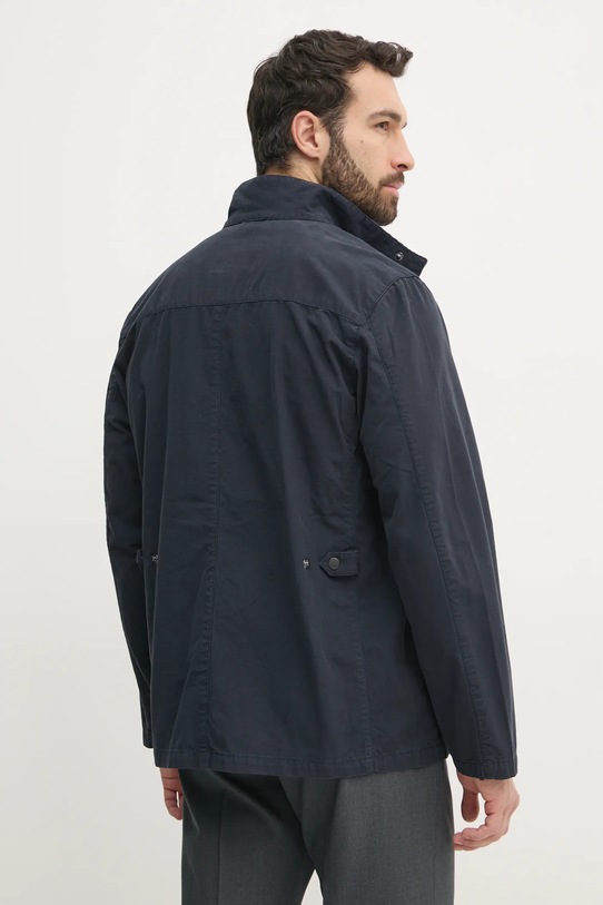 Oblečení Bavlněná bunda Barbour Ogston Casual Jacket MCA1039 námořnická modř