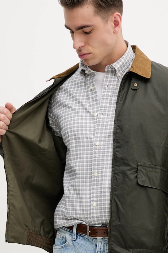Хлопковая куртка Barbour Newbury Wax Jacket MWX2449