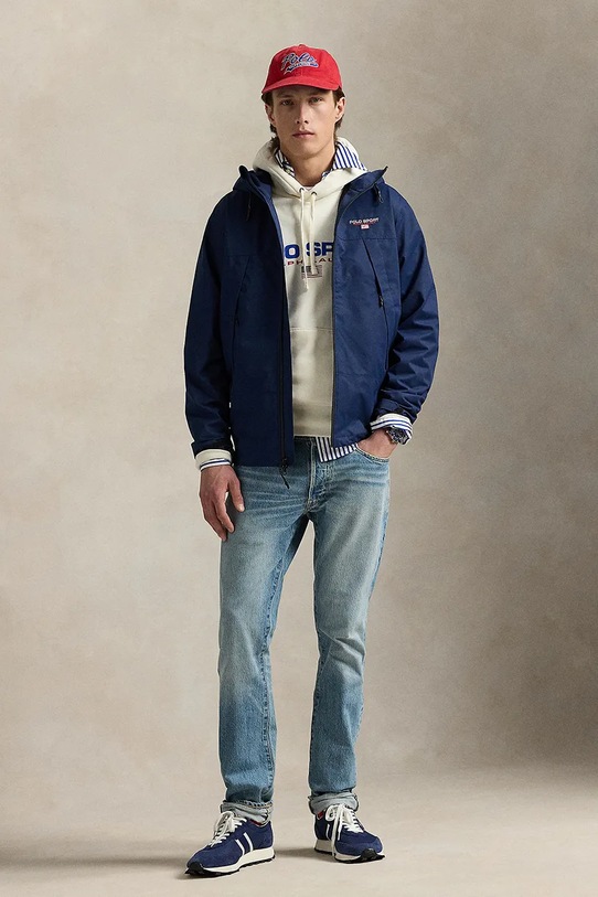 Oblečení Nepromokavá bunda Polo Ralph Lauren 710968728 námořnická modř