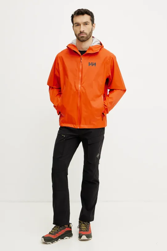 Helly Hansen kurtka przeciwdeszczowa LOKE TERRA 63365 pomarańczowy SS25