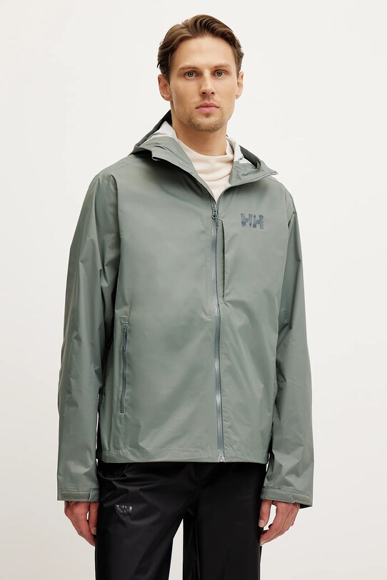 Nepromokavá bunda Helly Hansen LOKE TERRA nezateplené zelená 63365
