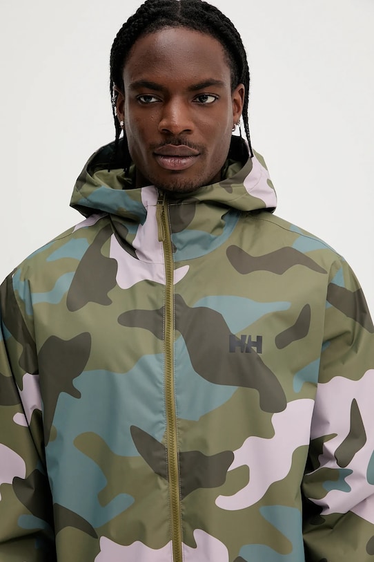 Helly Hansen kurtka przeciwdeszczowa CORE GRAPHIC zielony 54280