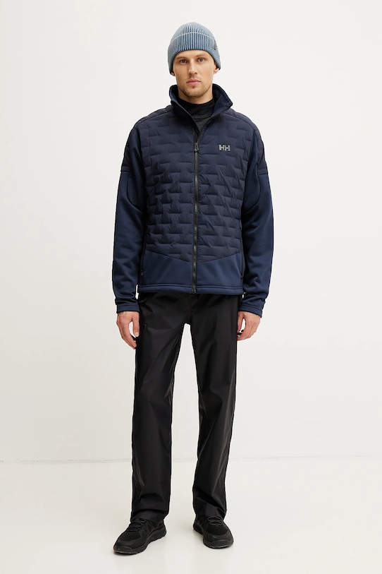 Sportovní bunda Helly Hansen Hybrid Stretch 34103. námořnická modř SS25