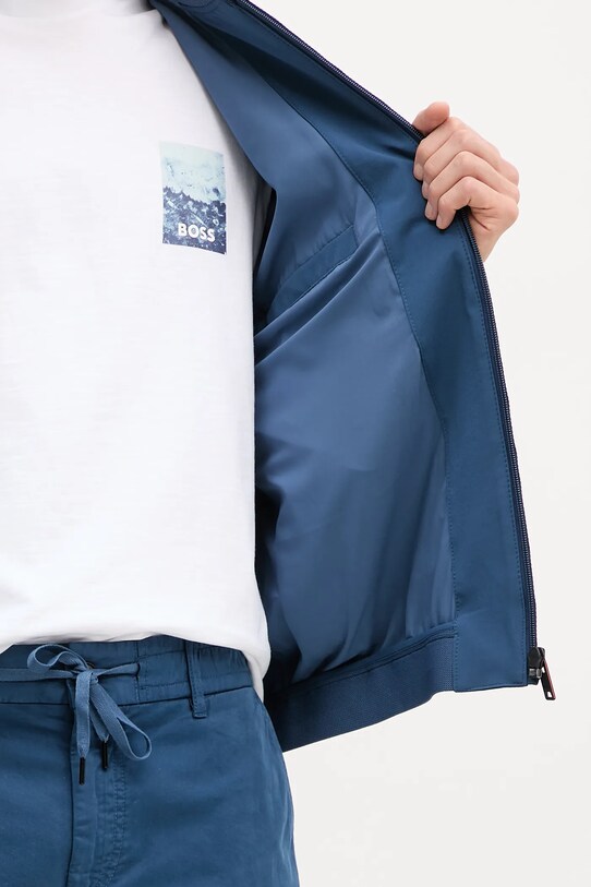 BOSS Orange kurtka bomber 50537058 niebieski