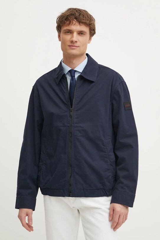 BOSS Orange kurtka nieocieplane granatowy 50537107