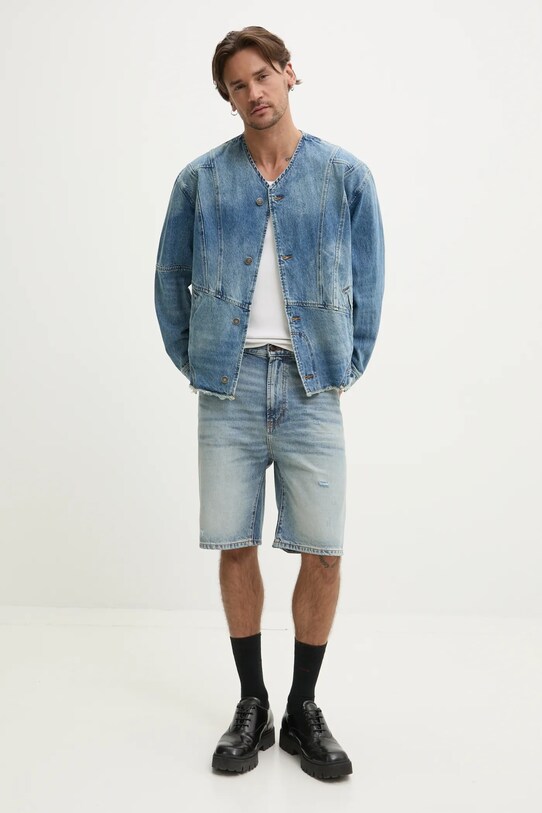 Джинсовая куртка Desigual TOULOUSE 25SMED03 голубой SS25