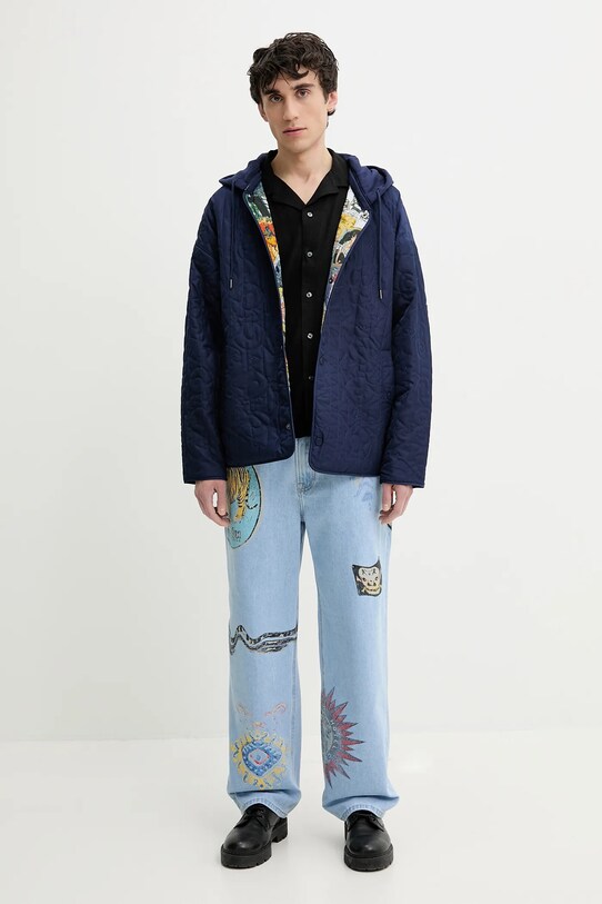 Μπουφάν Desigual CANCÚN 25SMEW07 σκούρο μπλε SS25