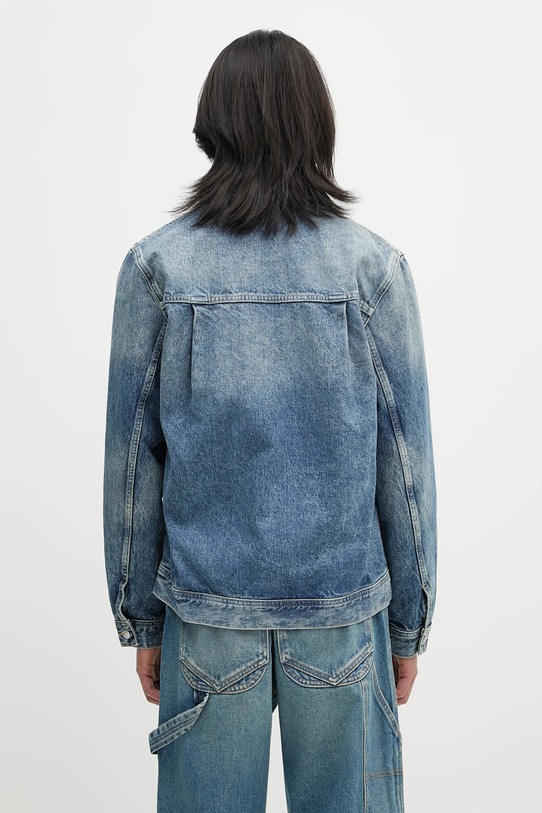 Oblečení Džínová bunda Samsoe Samsoe SAWESLEY M25100082 modrá