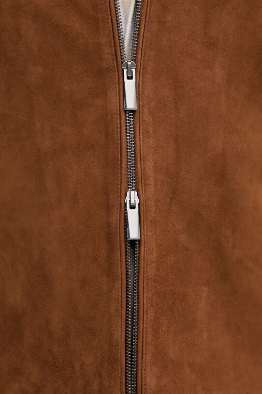 Semišová bunda Calvin Klein K10K114110