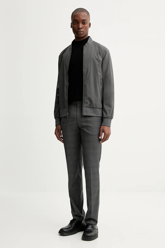 Calvin Klein kurtka bomber LV040FM512 szary AA00