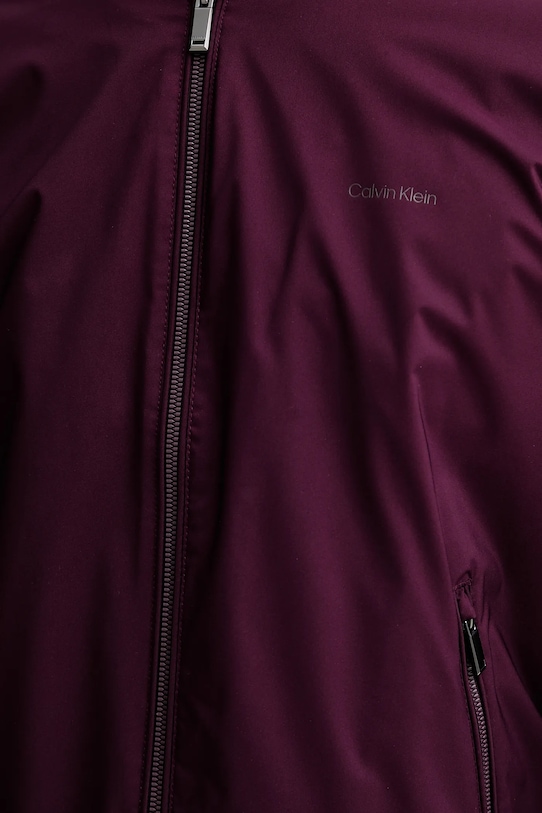 Calvin Klein geacă bomber LV040FM512 burgundia