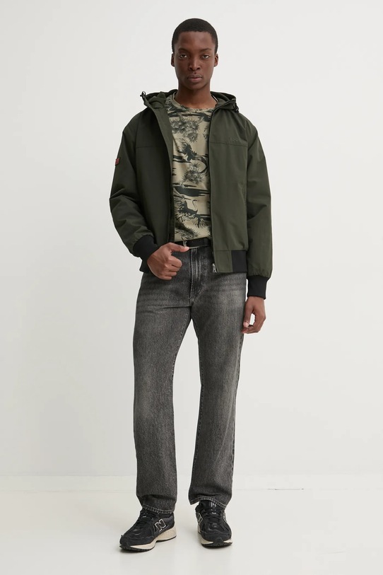 Superdry giacca M5011876A.1KM verde SS25