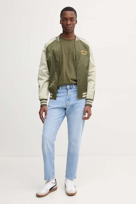 Bomber jakna Superdry M5012070A.2LX zelena SS25