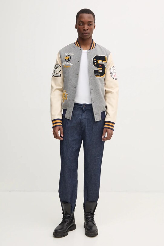 Bomber jakna Superdry M5012082A.07Q siva SS25