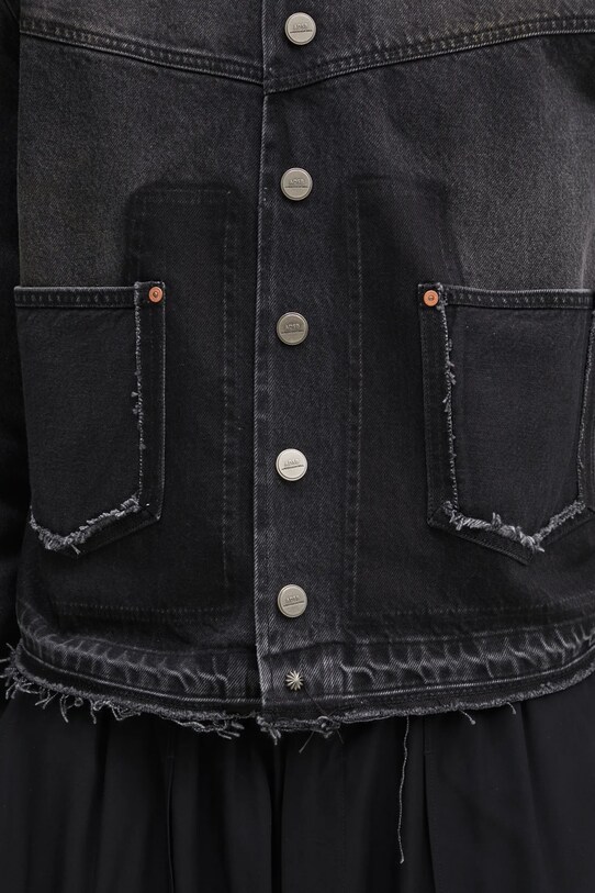 Traper jakna Andersson Bell Rodeo Motorcycle Denim awa675m crna