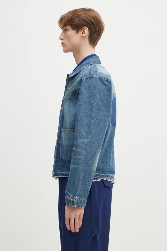 Rifľová bunda Andersson Bell Rodeo Motorcycle Denim awa676m modrá SS25