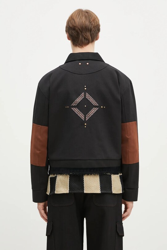 Îmbrăcăminte Andersson Bell geacă Cowboy Cotton Zip-Up awa680m negru