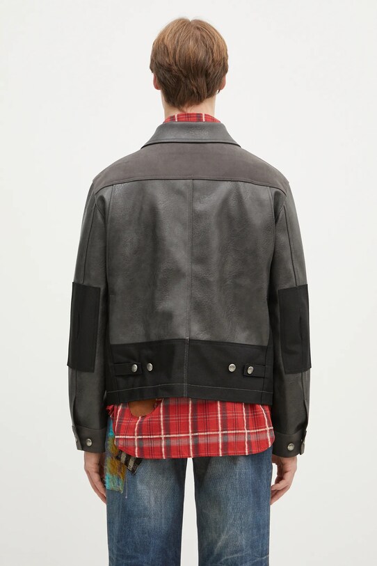 Abbigliamento Andersson Bell giacca Faux-Leather Carpenter awa682m grigio