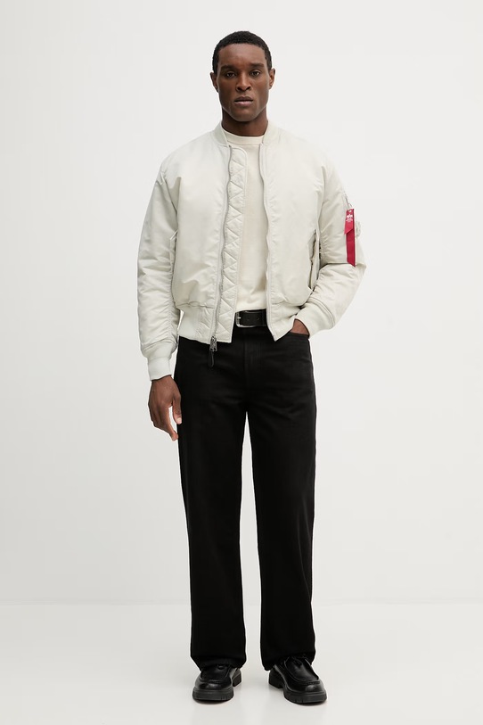 Alpha Industries kurtka bomber MA-1 (HERITAGE) 100101 beżowy SS26