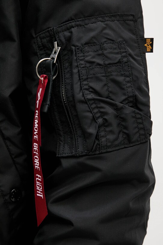 Куртка-бомбер Alpha Industries MA-1 TT Flying Tigers 156129. чорний