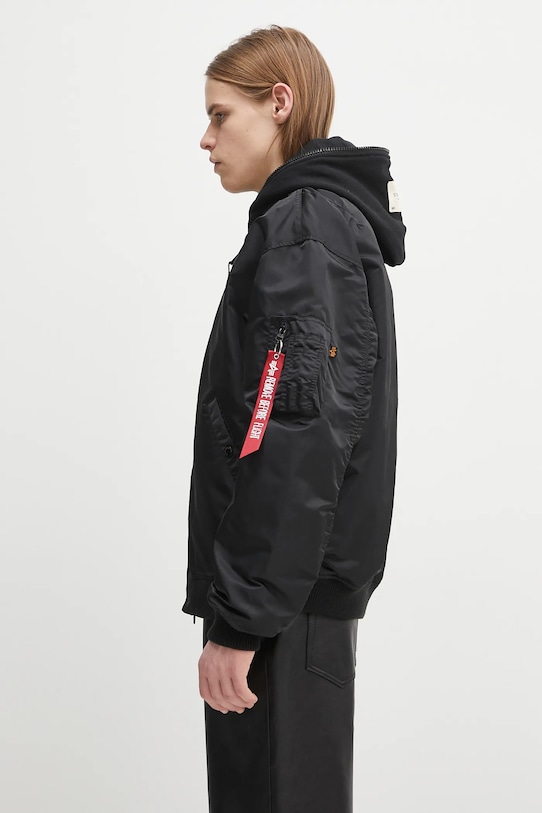 Куртка-бомбер Alpha Industries MA-1 D-Tec Studio LW 156143 чёрный SS25