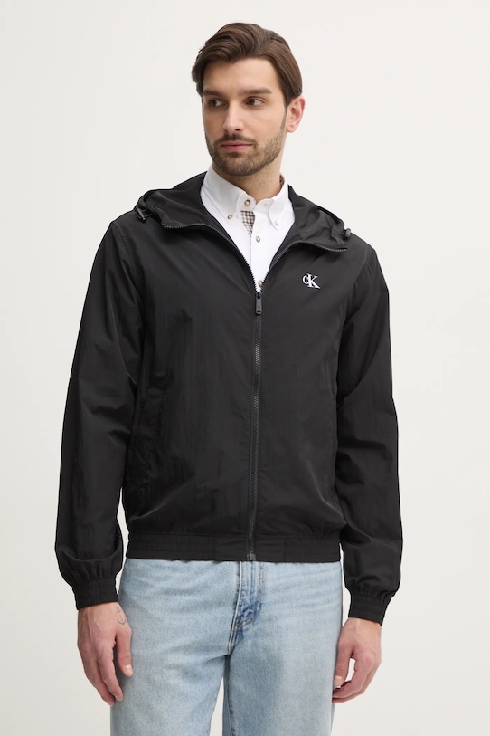 Bunda Calvin Klein Jeans nezateplené čierna J30J327254