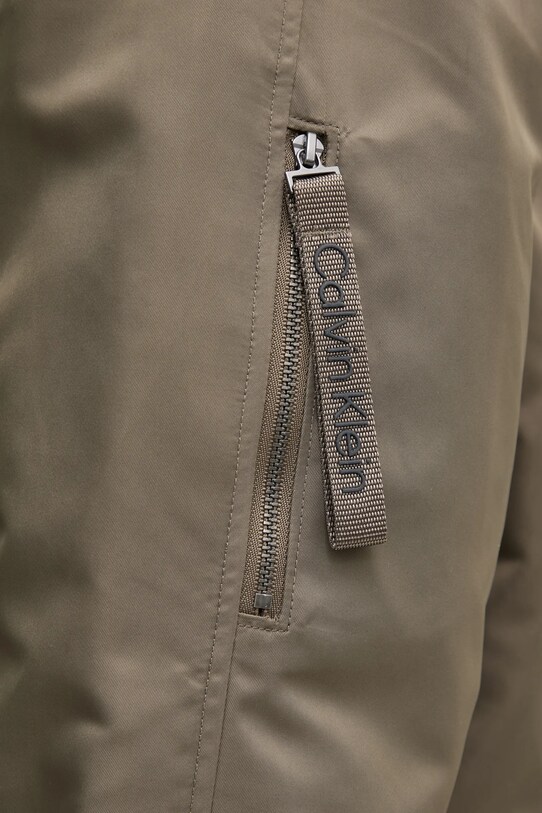 Bomber jakna Calvin Klein Jeans LV040EM524 zelena