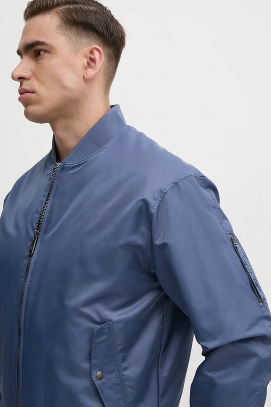 Calvin Klein Jeans kurtka bomber LV040EM524 niebieski