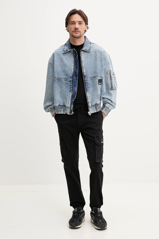 Karl Lagerfeld Jeans geacă din denim A2M14018 albastru SS25
