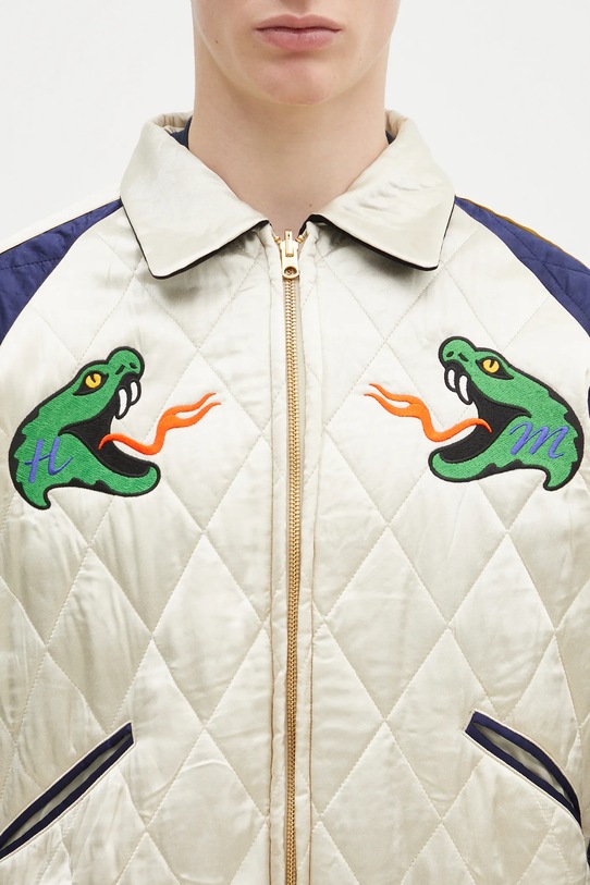 Obojstranná bunda Human Made REVERSIBLE SOUVENIR JACKET HM29JK001