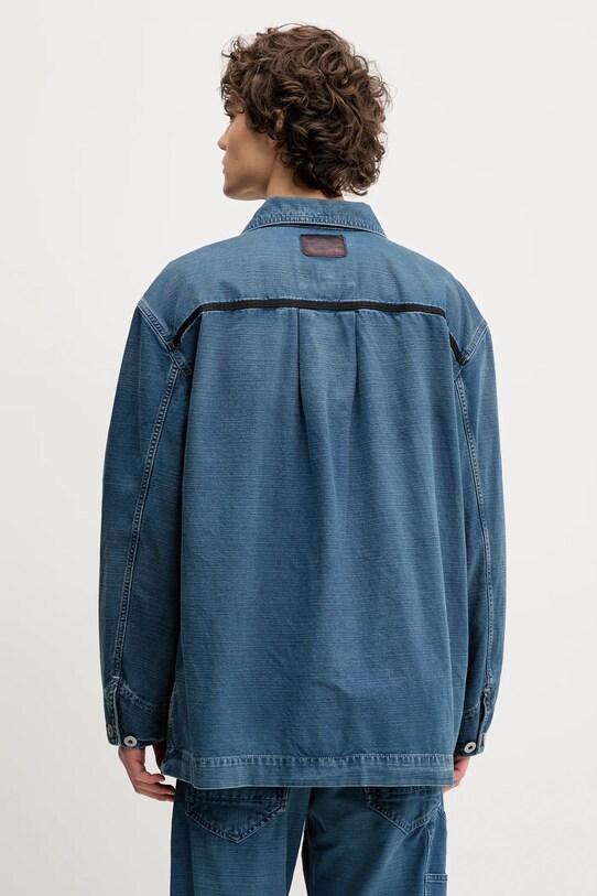Îmbrăcăminte G-Star geacă jeans D26165.D491 bleumarin